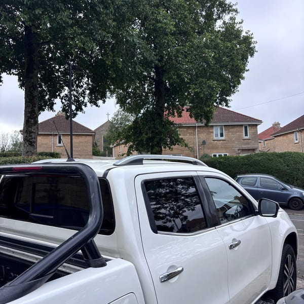 Luxury car exterior — showroom shine finish